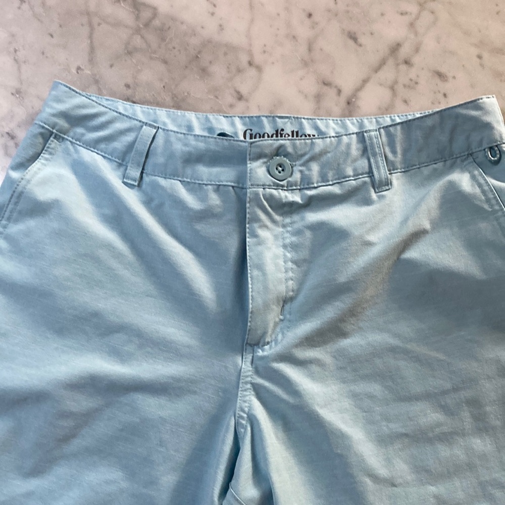 Nice blue boy/ men’s shorts. Can be for golf or swimming. Made to dry quickly!